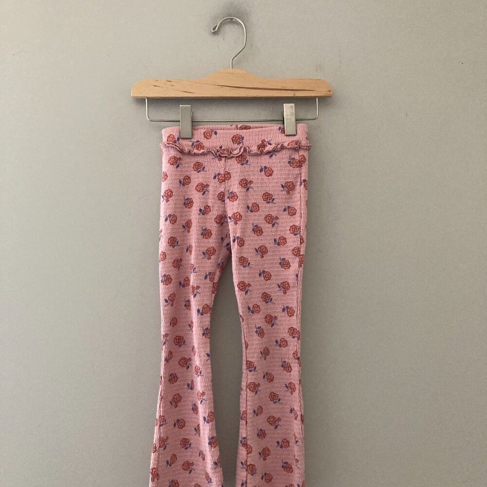 $14 ADD ON Zara floral leggings flare Janie and Jack Baby Gap Quincy Mae